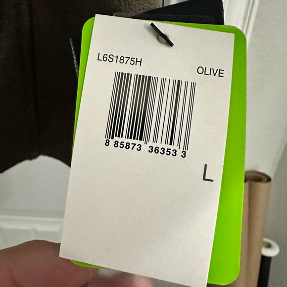 Sam Edelman Women's Sydney Hooded Faux Shearling Dark Olive Jacket size L - Picture 2 of 16